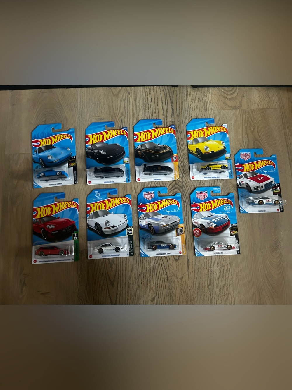 Hot Wheels Porsche Lot